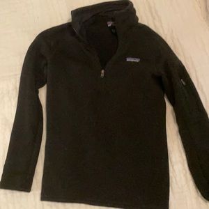 Patagonia black better sweater xs